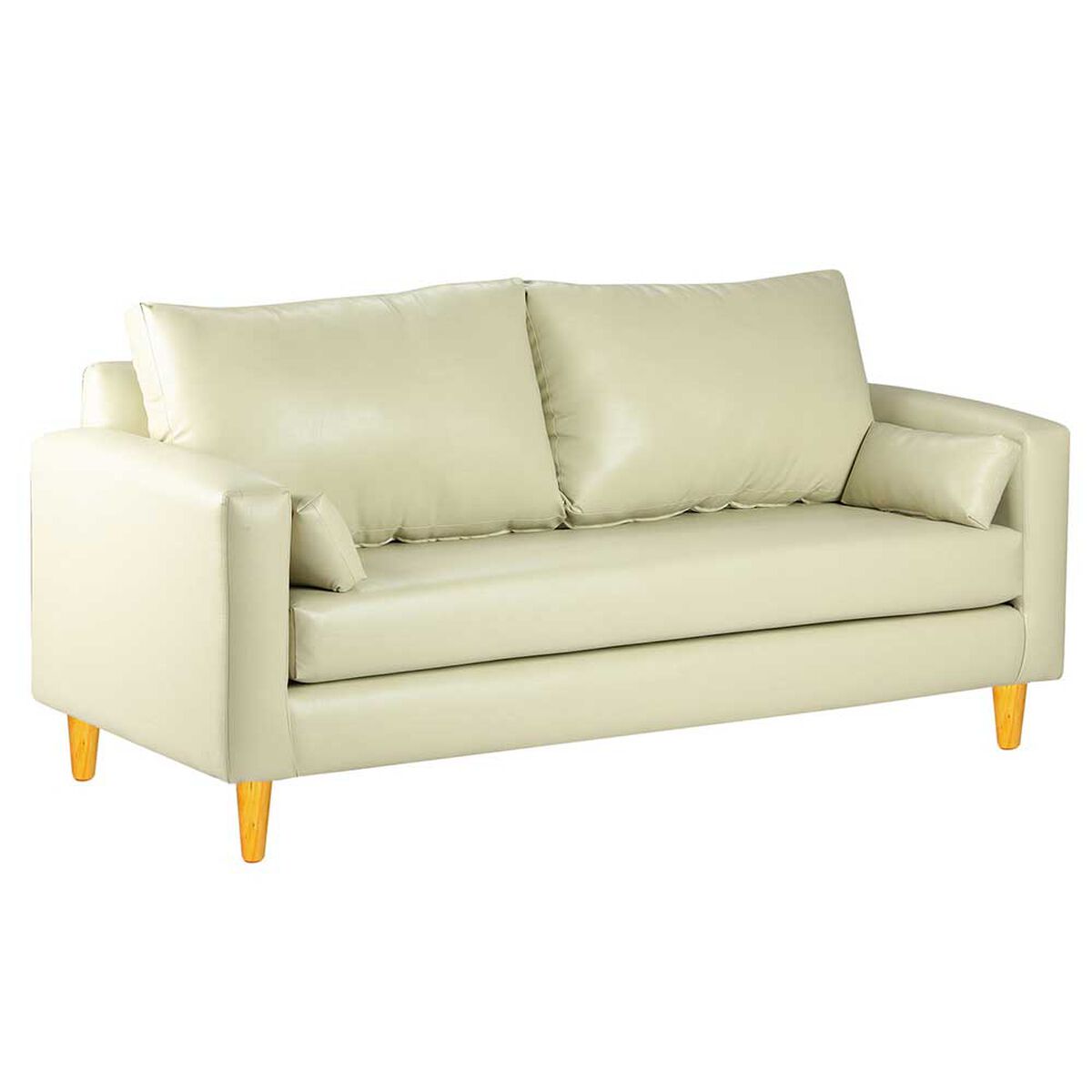 Sofá Bodevir Sky PU 04 3 Cuerpos Beige 