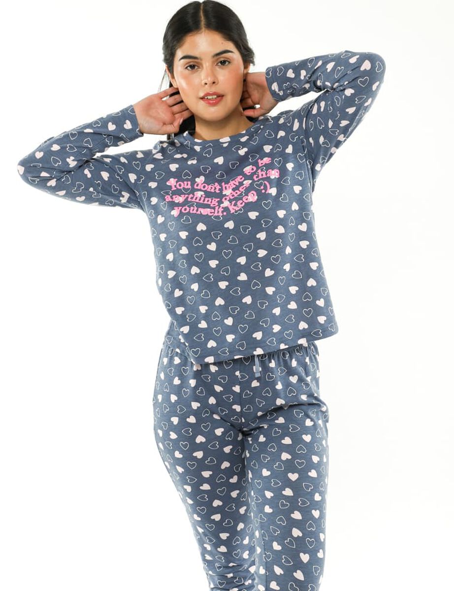 Pijama Corazones Mujer Icono