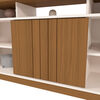 Rack TV Vekkahome Salvador 65" Pulgadas Gris