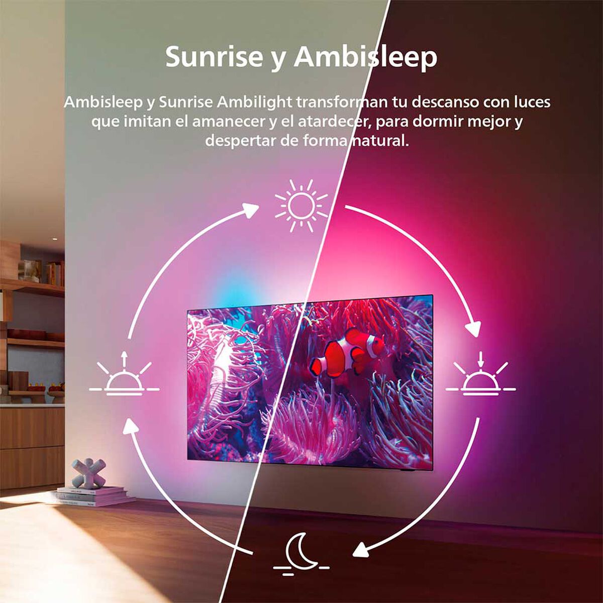 Smart Tv LED 85" Philips Titan OS 85PUD8209