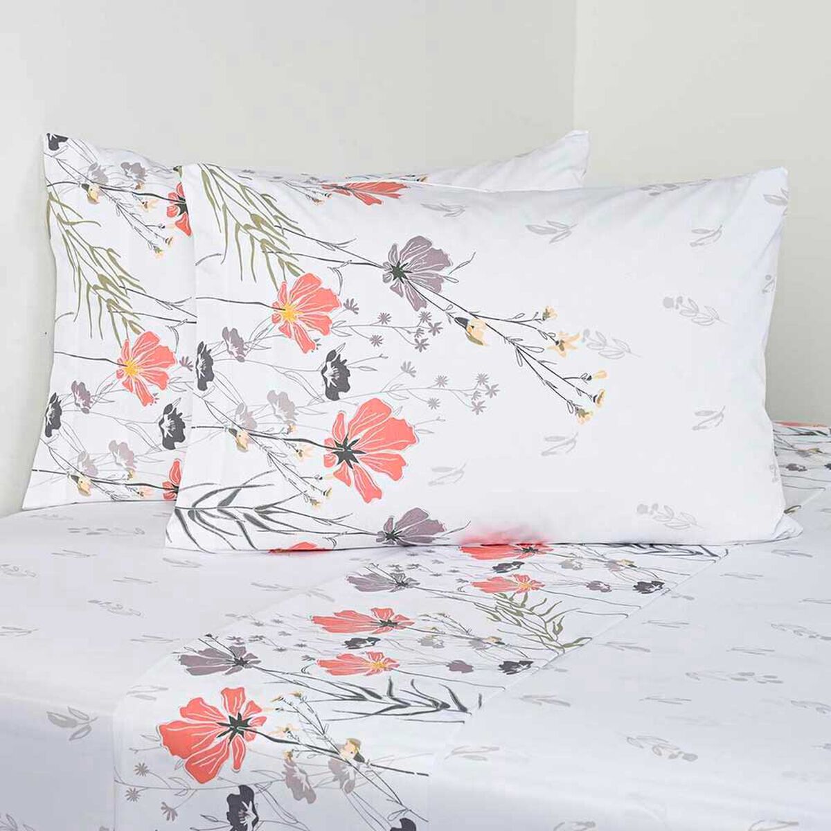 Juego de S&aacute;banas Estampado Cannon 200 Hilos King Chaik