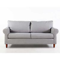 Sofá Kea Retro 2 Cuerpos Beige