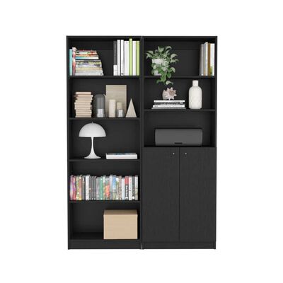 Imagen 2 del producto Estante 62 cm + Estante 2 Puertas TuHome Home Wengue