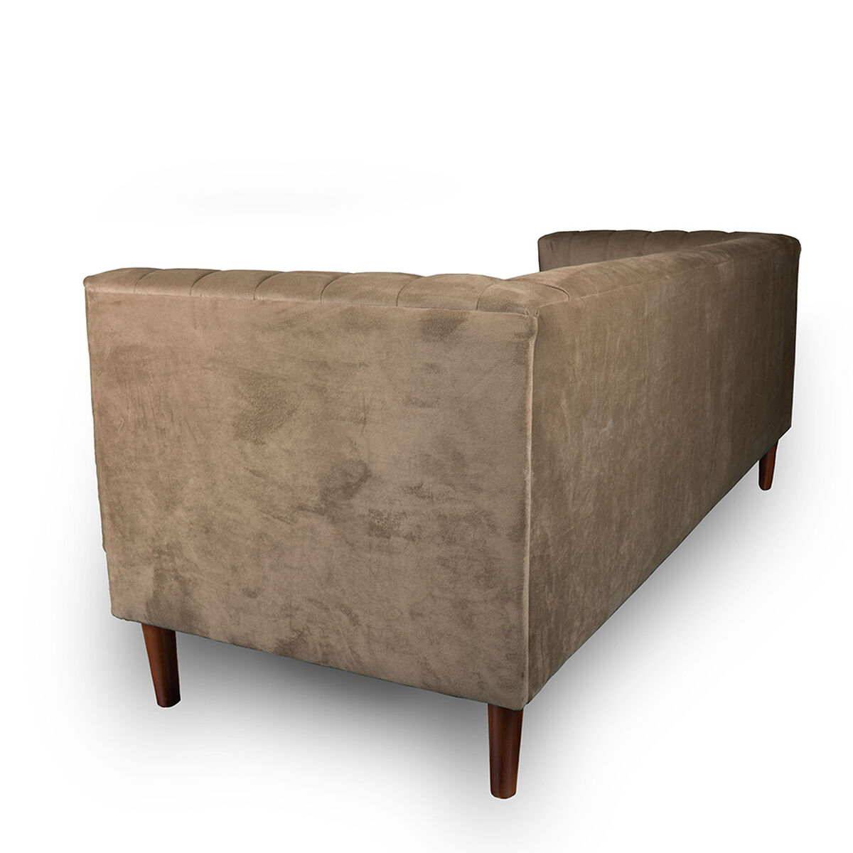 Sofá Tela Velvet Latam Home Sorrento 3 Cuerpos