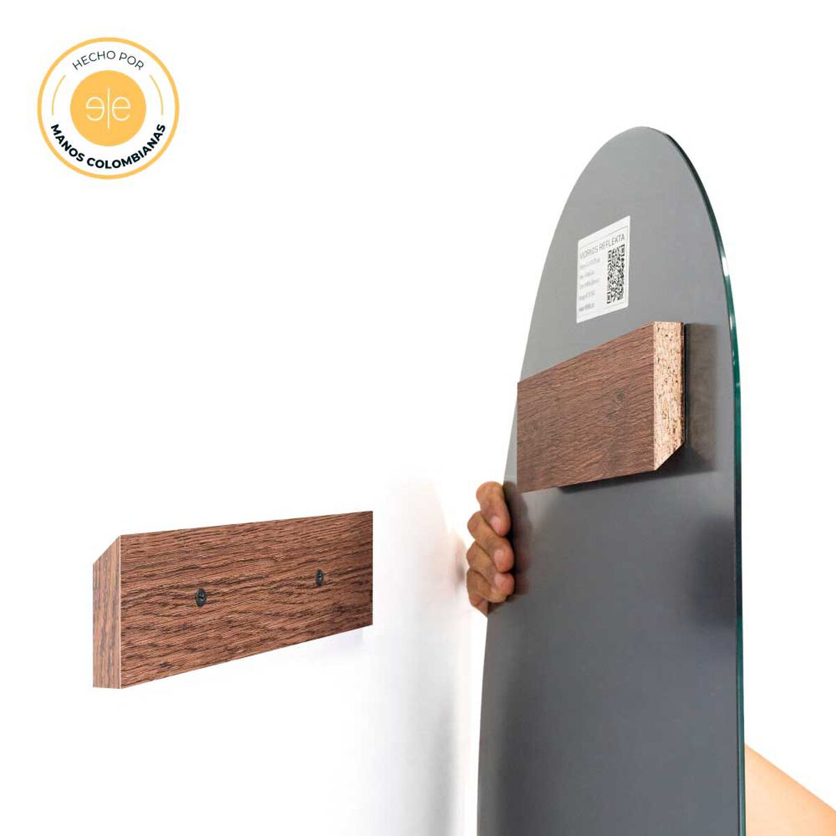 Espejo Tuhome Patricio Rectangular 45x90cm