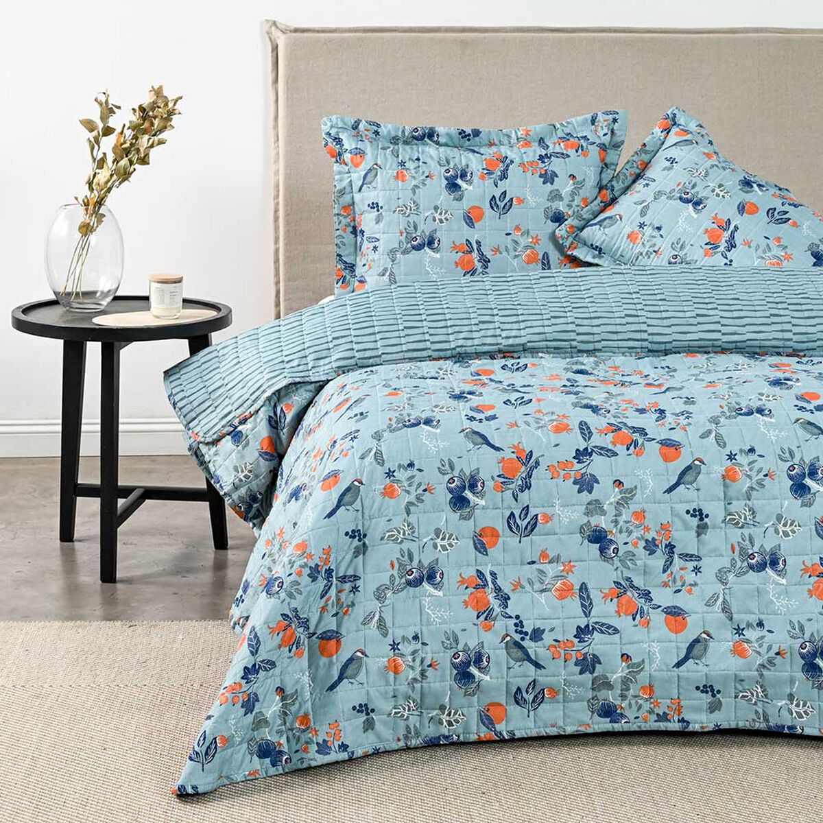 Quilt American Family 2 Plazas Citrus