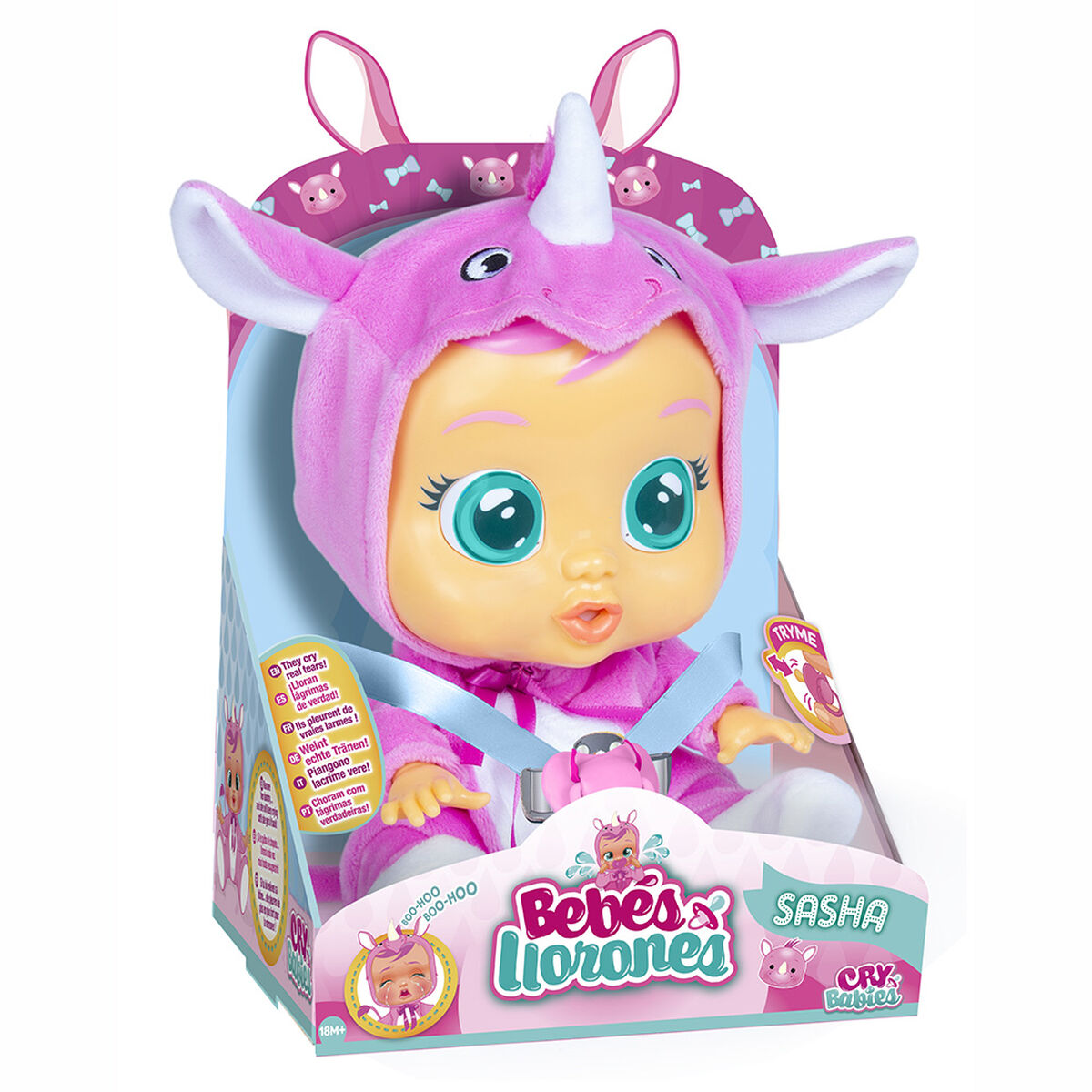 Muñeca Bebés Llorones Sasha