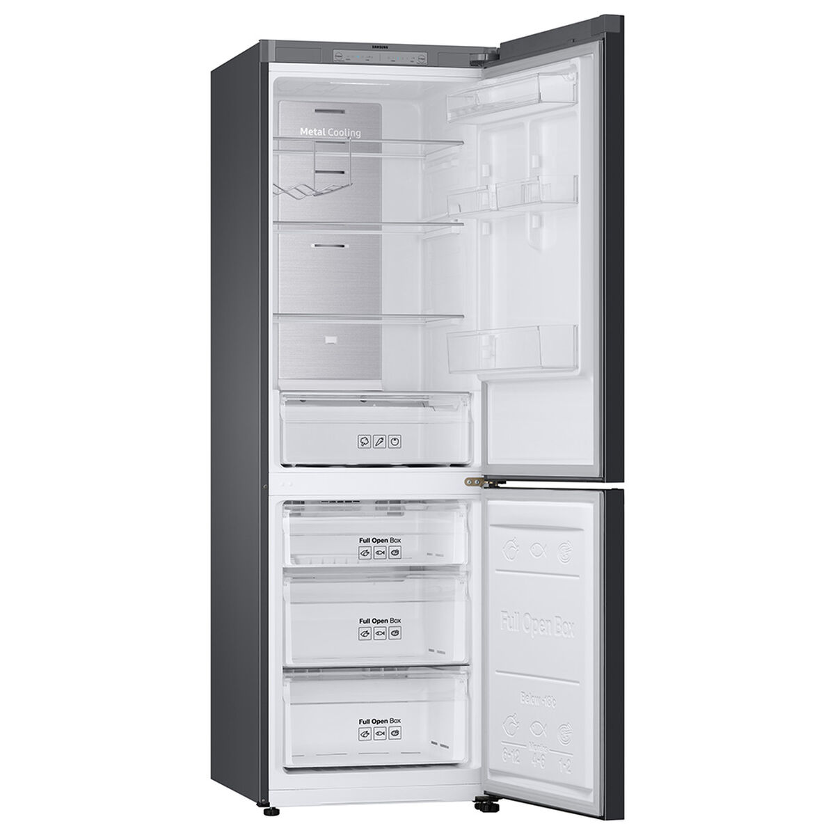 Refrigerador Bottom Freezer Samsung Bespoke 328 lts con Space Max