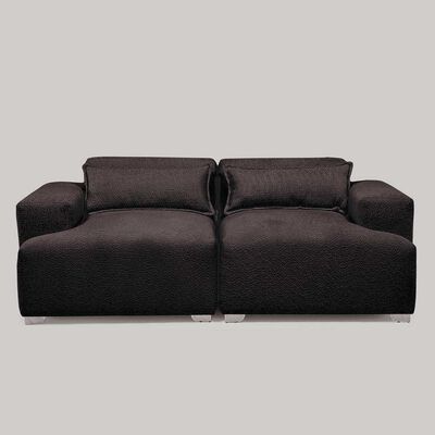 Imagen 2 del producto Sofá Mons Cala Boucle 2 Cuerpos Chocolate