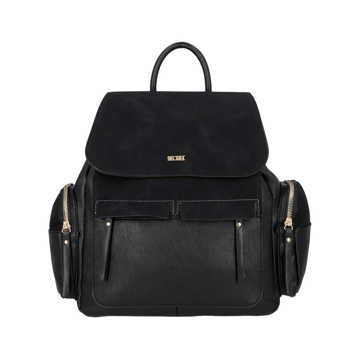 Mochila Bergen Mujer Negra Secret