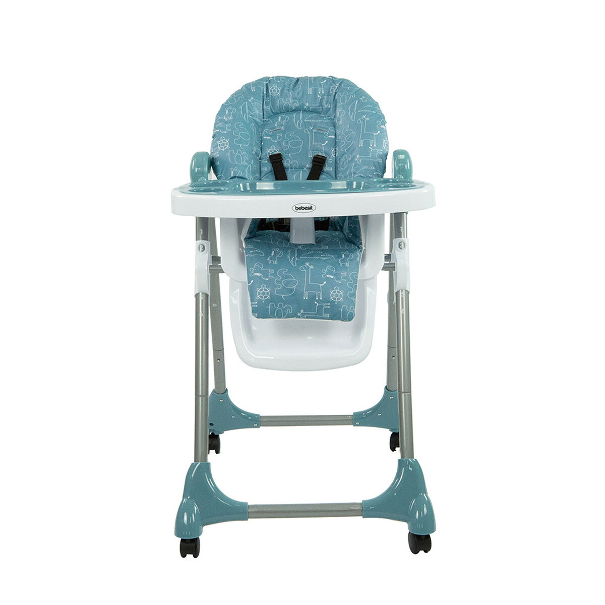 Silla de Comer  Multiposiciones Snack SX Celeste Bebesit