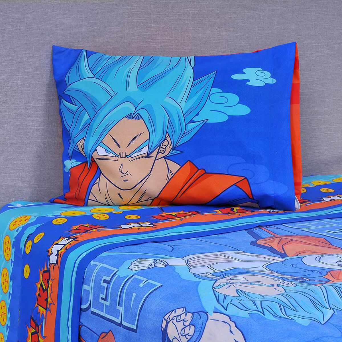 Juego de Sábanas Infantil Dragón Ball Z 1,5 Plazas Vegeta