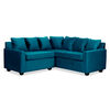 Seccional Latam Home Lucca 3 Cuerpos Azul Petroleo