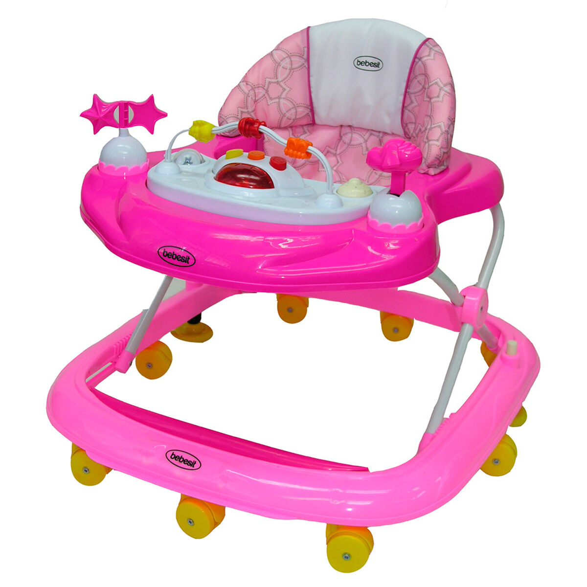 Andador Musical Airbus Rosado Bebesit