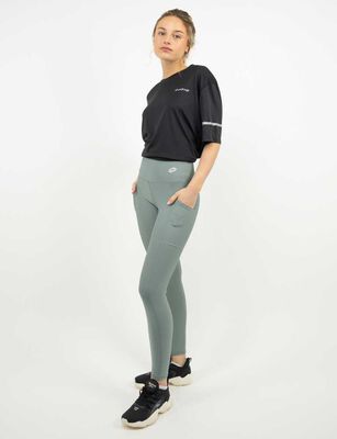 Imagen 2 del producto Calza Deportiva Mujer Lotto Verde, Violeta