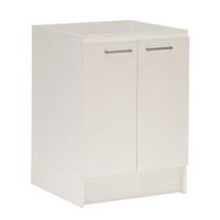 Mueble Base para Lavaplatos Mobikit Forlady 2 Puertas Blanco