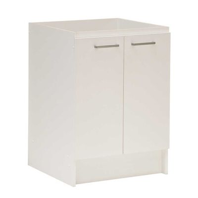 Mueble Base para Lavaplatos Mobikit Forlady 2 Puertas Blanco