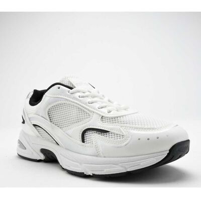 Zapatilla Urbana Mujer Soviet Blanco, Burdeo