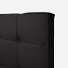 Cama Europea Rosen King New Style 6 Plus + Respaldo Issey