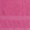Set 2 Toallas de Ba&ntilde;o Plumetti Colorix 68 x 137 cm Fucsia