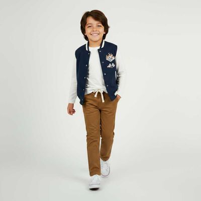 Poler&oacute;n de Algod&oacute;n Ni&ntilde;o Chess