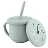 Vaso 2 en 1 Con Asas Azul Infanti