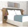 Respaldo Jdo & Design 1,5 a 2 Plazas Tokio Grafito