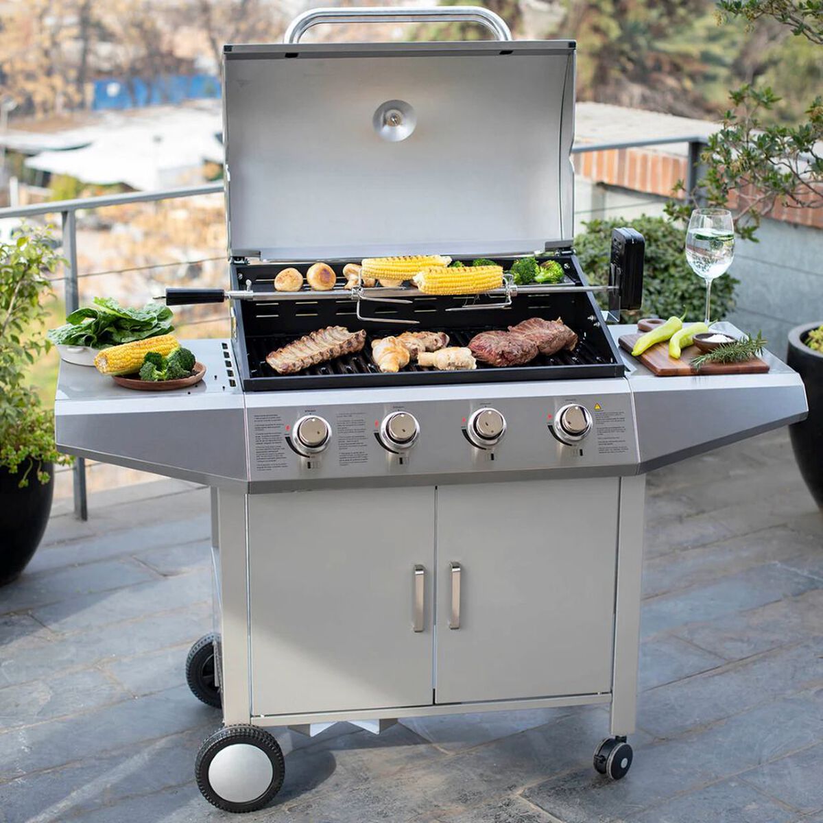 Parrilla a Gas FDV Essence 4Q