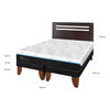 Cama Europea CIC Green Infinity 2 Plazas + 1 Respaldo Munich