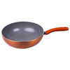 Wok Acero Inoxidable Doral Montecarlo Salmón 30 cm