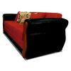 Juego de Living Elegant Detail Girona Sofá 3 Cuerpos + Sofá 2 Cuerpos Rojo
