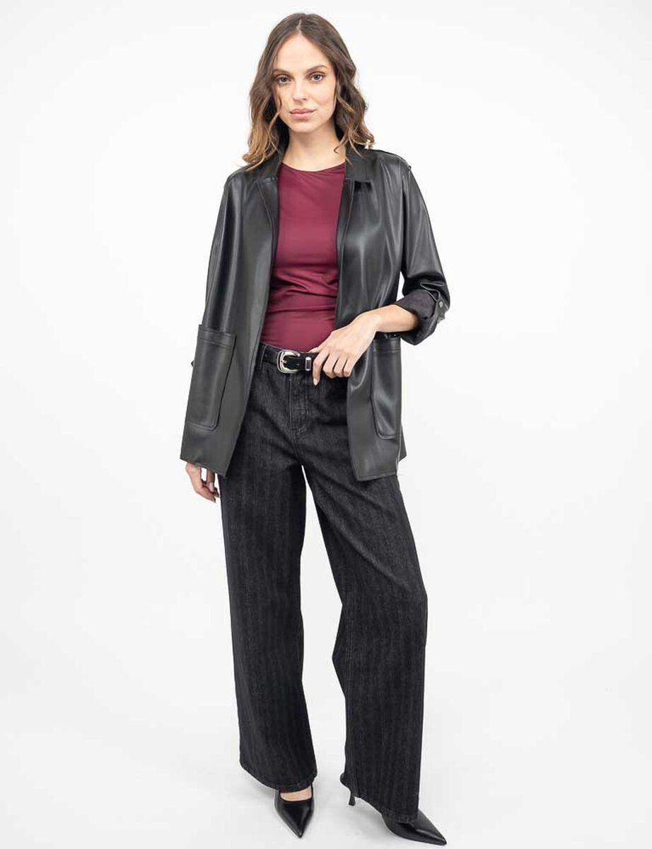 Chaqueta Ecocuero Mujer Soviet