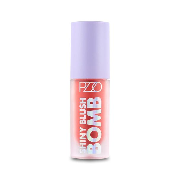 Rubor líquido Shiny Blush Bomb Red Petal