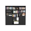 2 Estantes 2 Puertas + Estante 5 Repisas TuHome Home Wengue