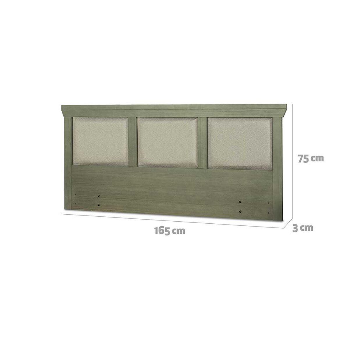 Respaldo CIC 2 Plazas Torino Olivo