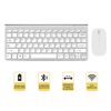 Kit Teclado + Mouse Levo + Audífonos Lhotse Rm12 Celeste