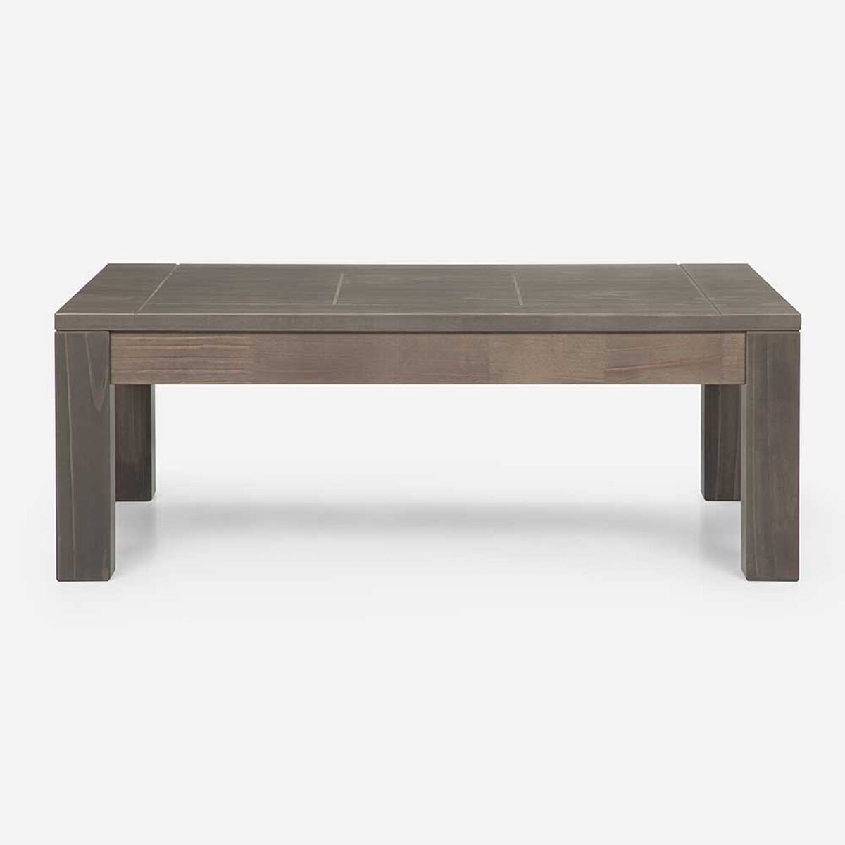 Mesa de Centro Rosen New Sapelly Gris Rústico