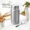 Termo de Comida Simplit Acero Inox 750 ml Gris