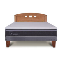 Cama Europea CIC 2 Plazas Ortopedic Advance + Respaldo New Gales
