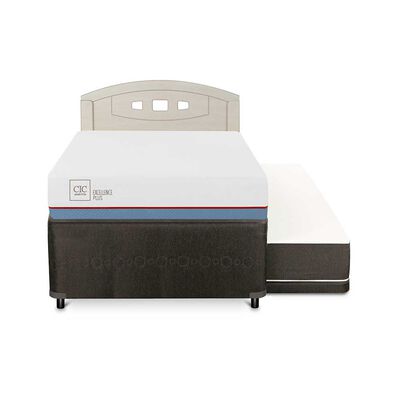 Cama Nido CIC 1,5 Plazas Excellence Plus + Respaldo Gales Alpino