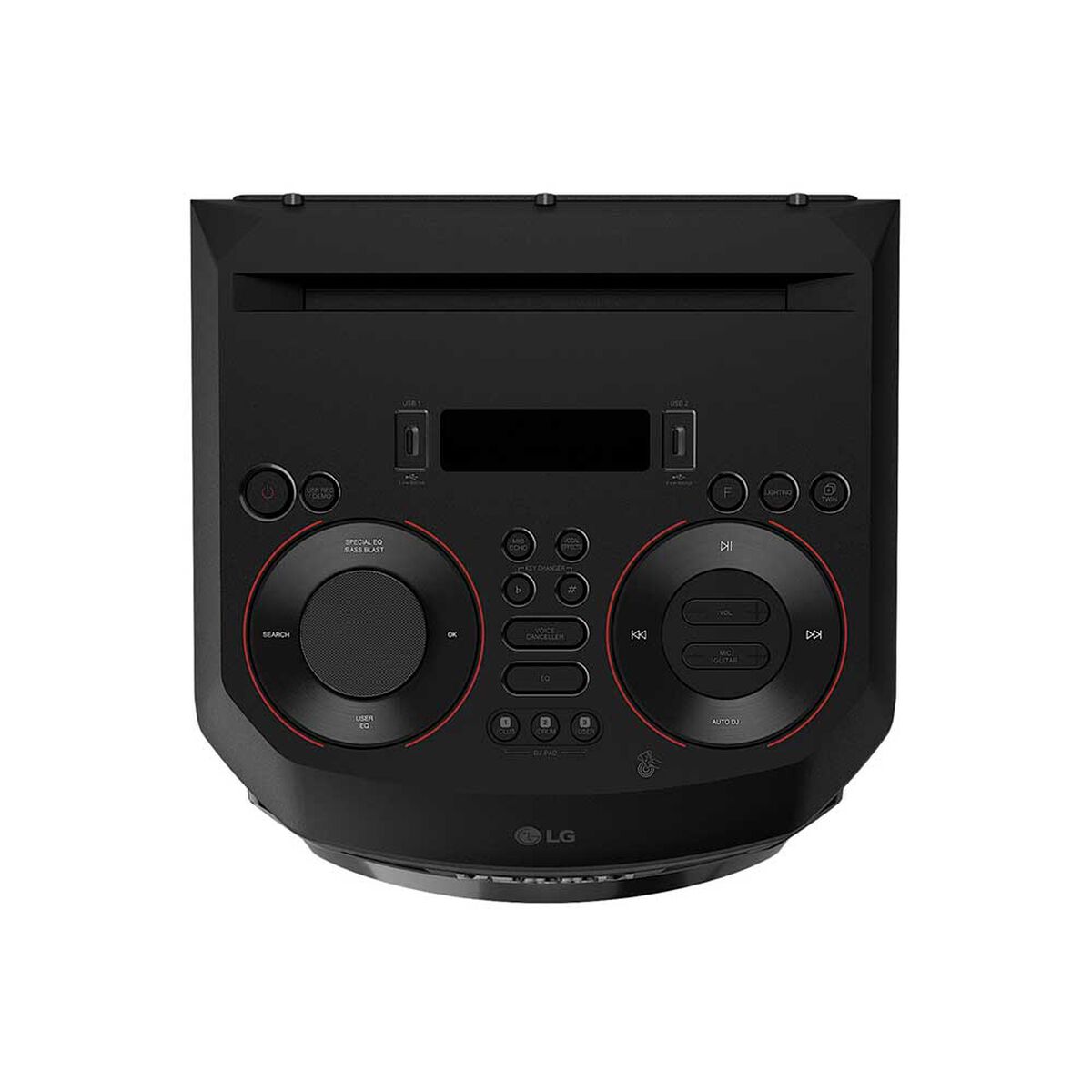 Minicomponente LG RNC9 Karaoke Negro
