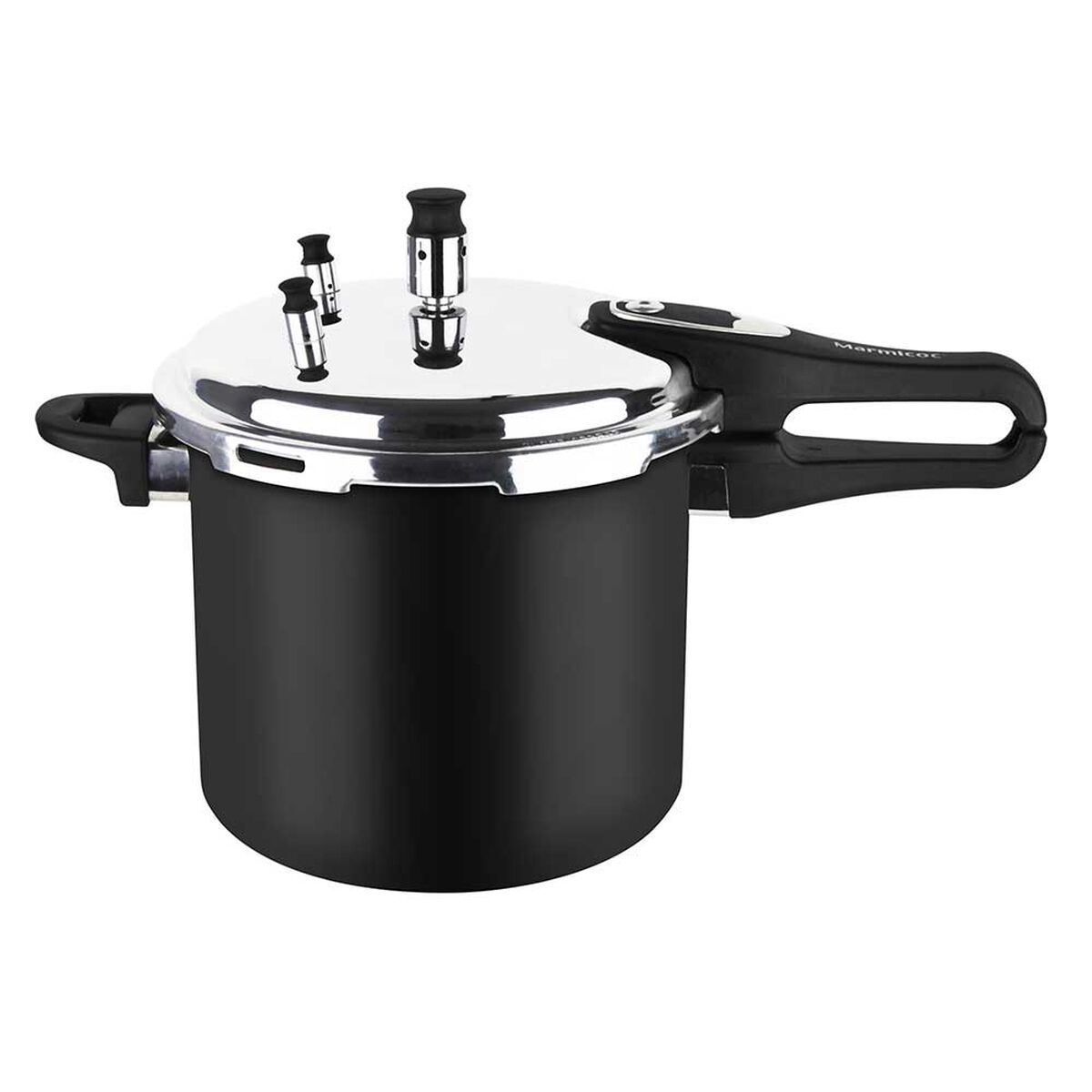 Olla a Presión Aluminio Marmicoc Fast Negro 5,7 lt