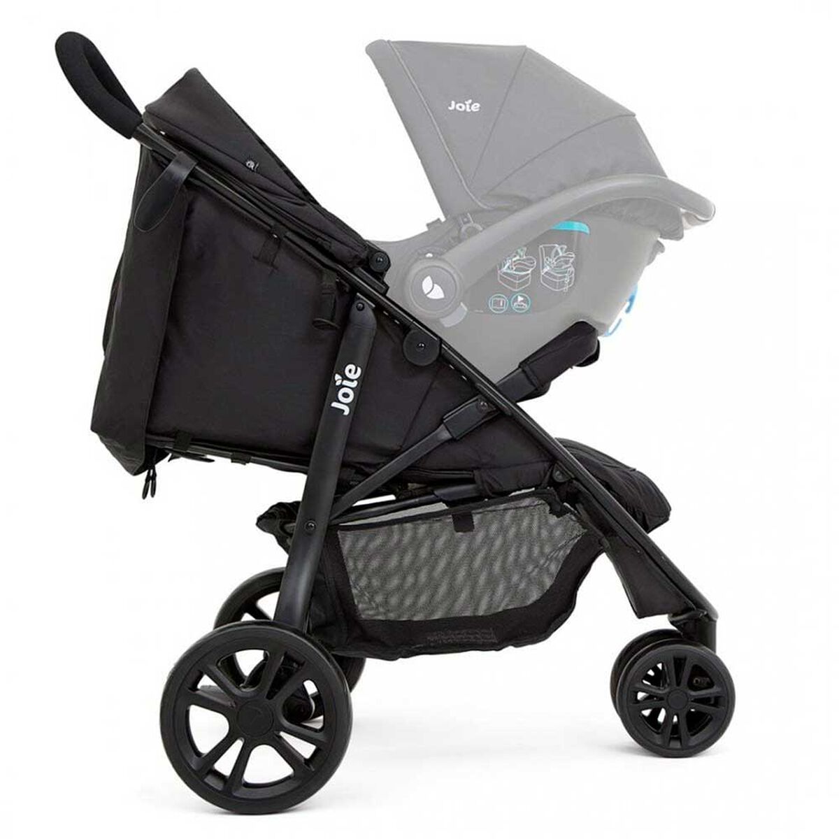 Coche Travel System Litetrax 3 Coal Joie