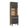 Muebles de Cocina Amuv 4 Puertas 1 Cajón Grafito
