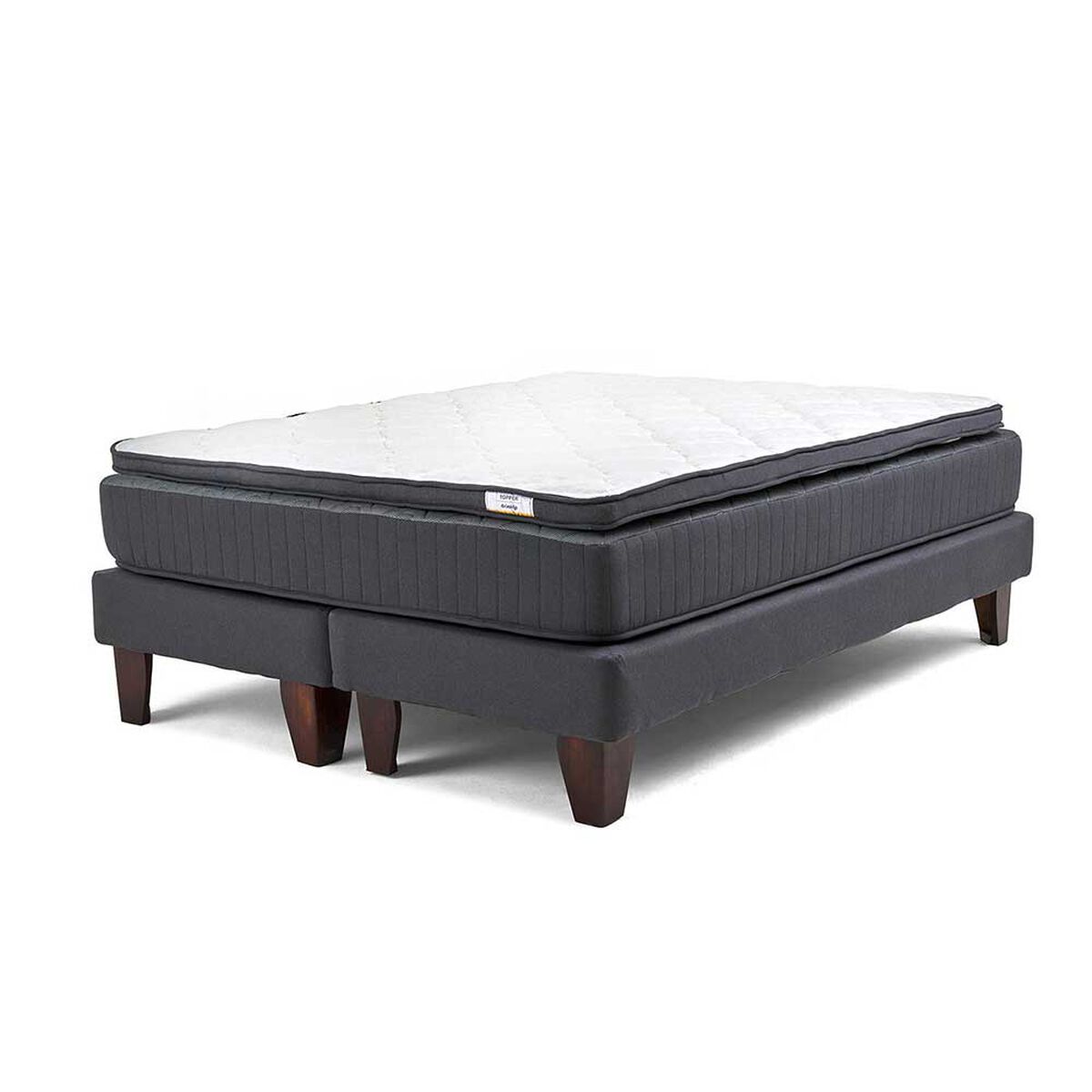 Cama Europea Drimkip Base Dividida S&uacute;per King Hybrido