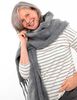 Bufanda Gris Mujer Bside