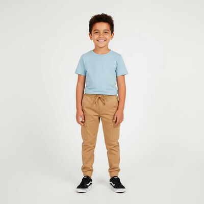 Pantal&oacute;n Cintura Ajustable de Algod&oacute;n Ni&ntilde;o Chess