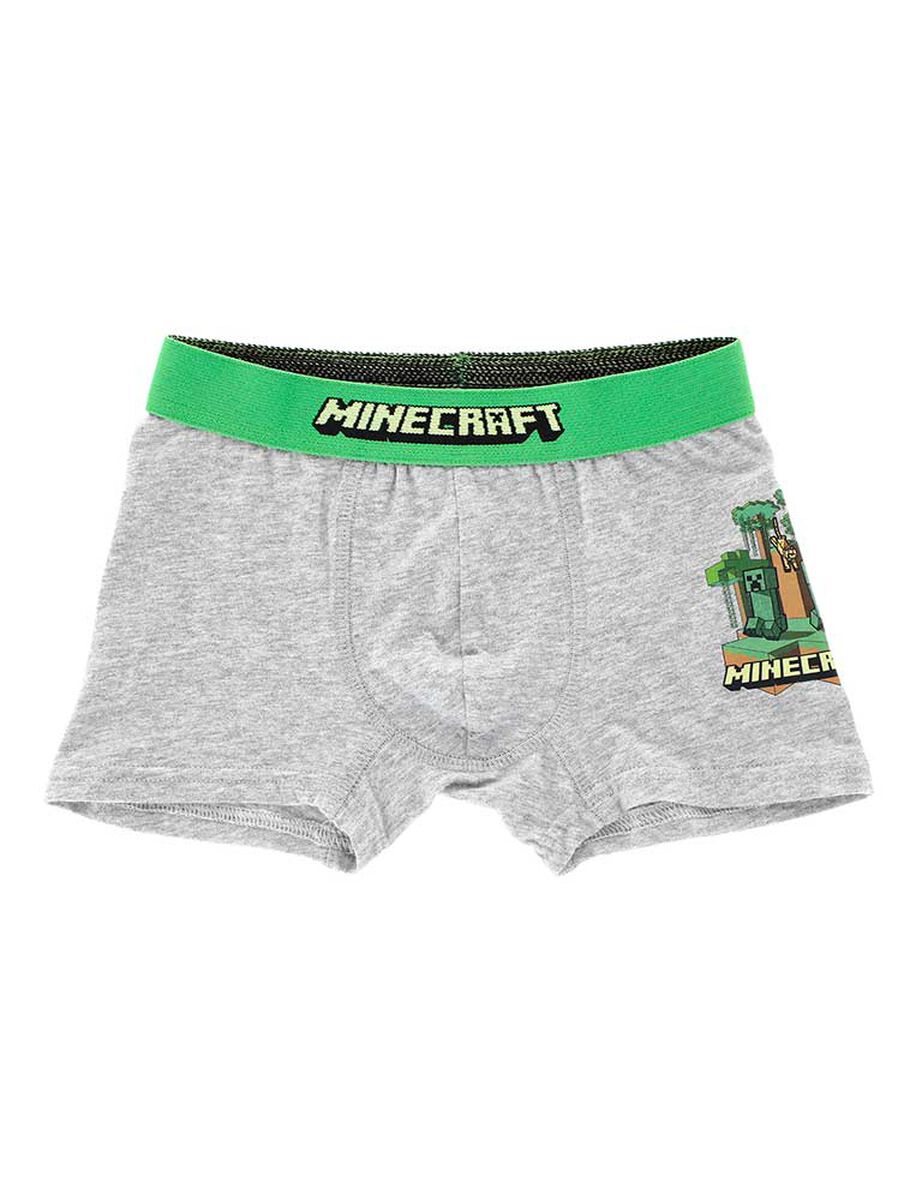Pack 2 Boxer de Algodón Niño Minecraft