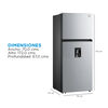 Refrigerador No Frost Midea MDRT580MTE50 407 lts.
