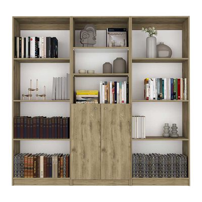 Imagen 2 del producto 2 Estantes 4 Repisas + Estante 2 Puertas TuHome Home Macadamia